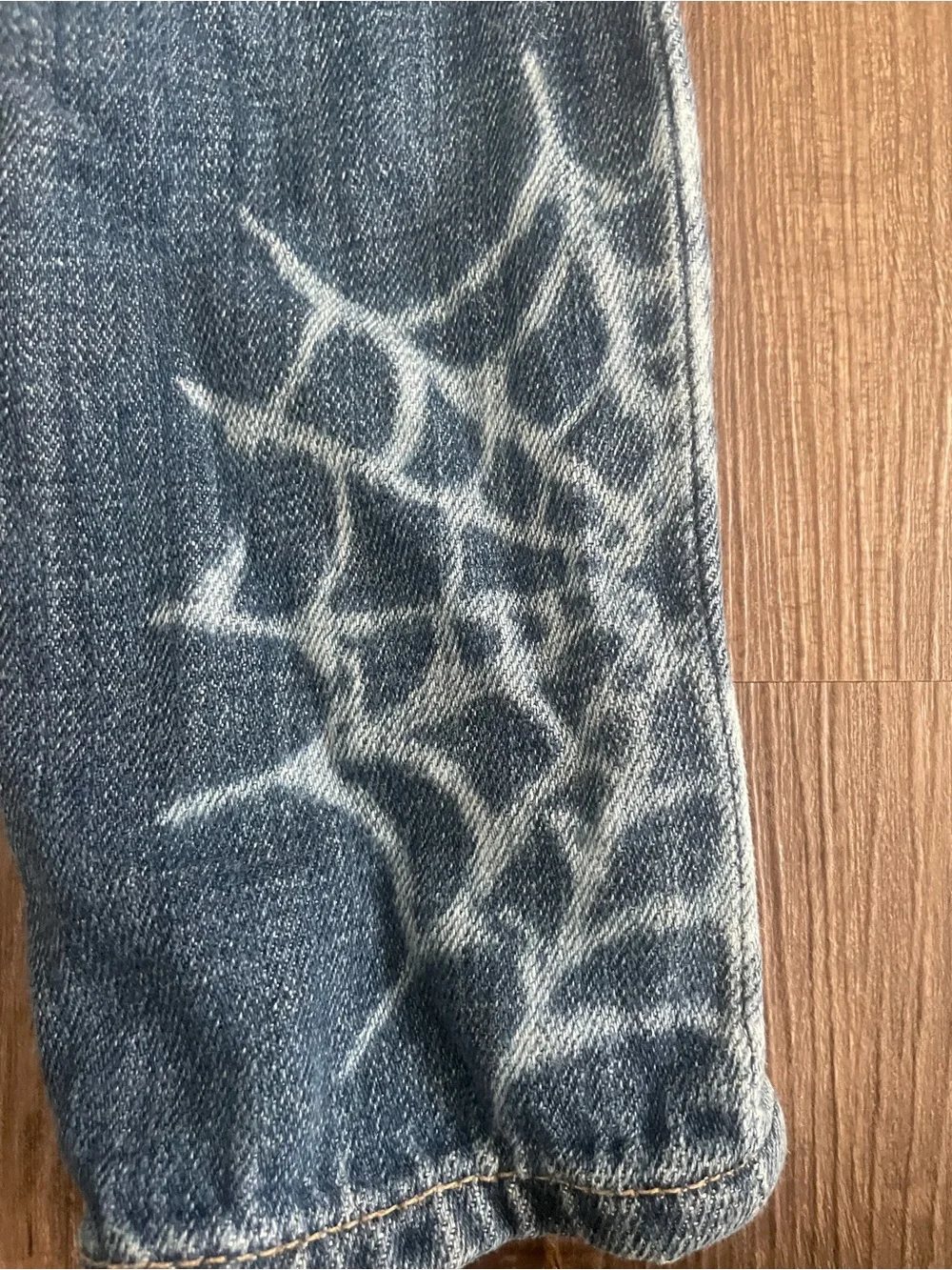 Junk Food Marvel kids Jeans with Spider Web Detail size 5